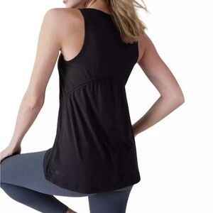 Athleta Black Navigate Cinch Tank Top